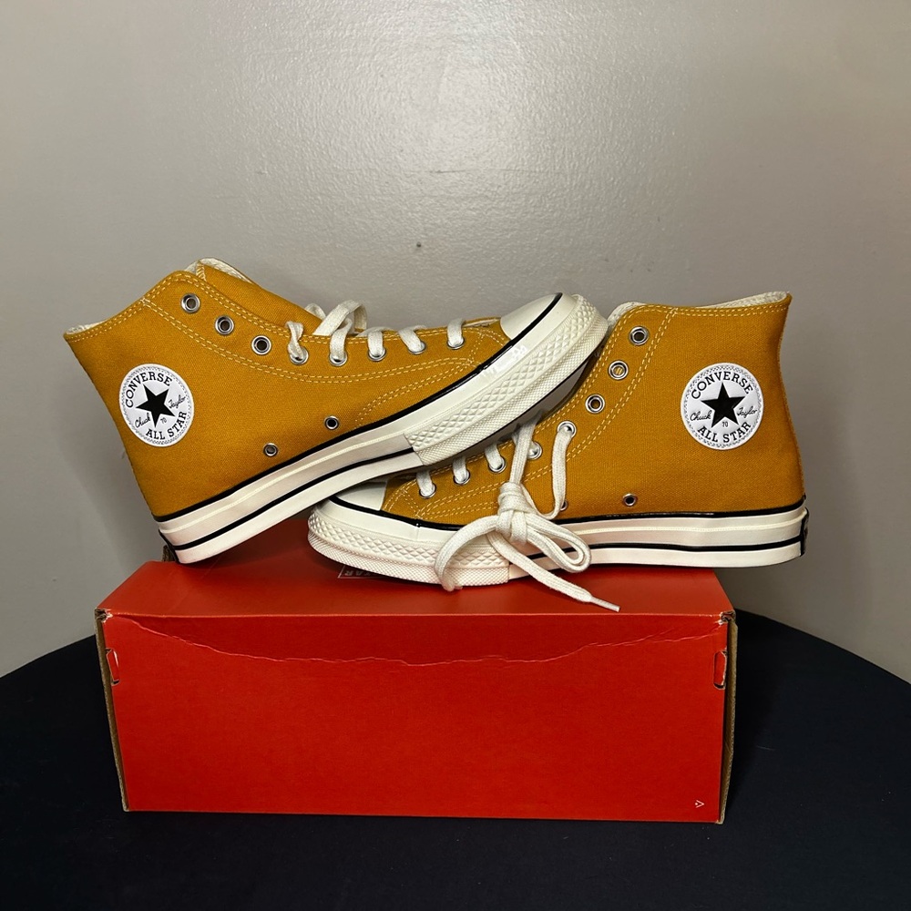 All star converse chuck 70 HI Sunflower/black